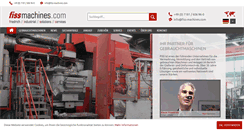Desktop Screenshot of fiss-machines.de