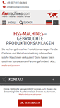 Mobile Screenshot of fiss-machines.de